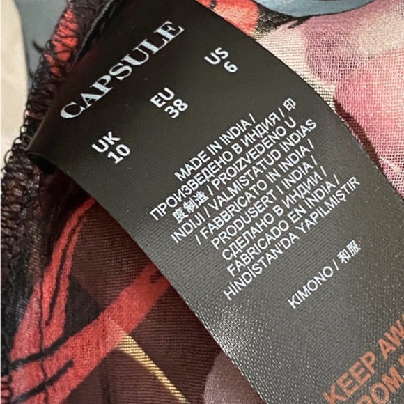 Floral kimono size 10 - capsule - Picture 4 of 5